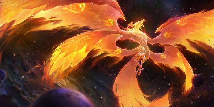Phoenix from Legends of Runeterra