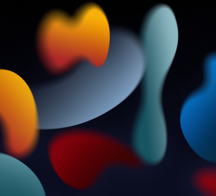iOS 15 Default Dark Wallpaper by Apple Inc.