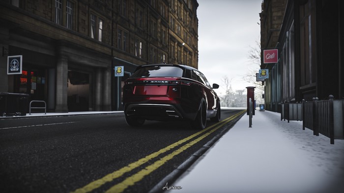 Red Range Rover Velar in Forza Horizon 4