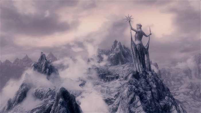 Statue of Azura from The Elder Scrolls V: Skyrim