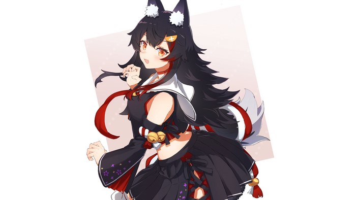4K Ookami Mio from Hololive
