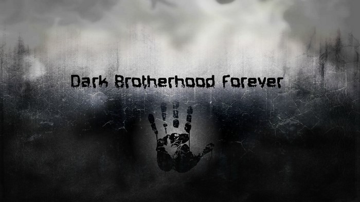 Dark Brotherhood Forever logo from The Elder Scrolls V: Skyrim