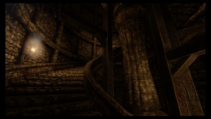 Amnesia: The Dark Descent spiral staircase