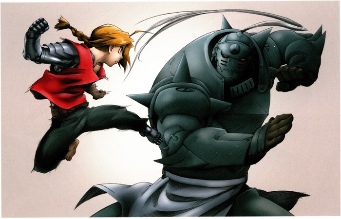 Edward and Alphonse Elric from Fullmetal Alchemist