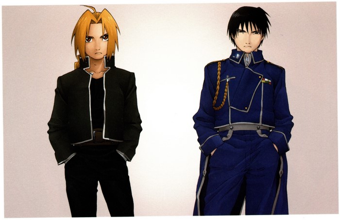 Edward Elric and Roy Mustang from Fullmetal Alchemist