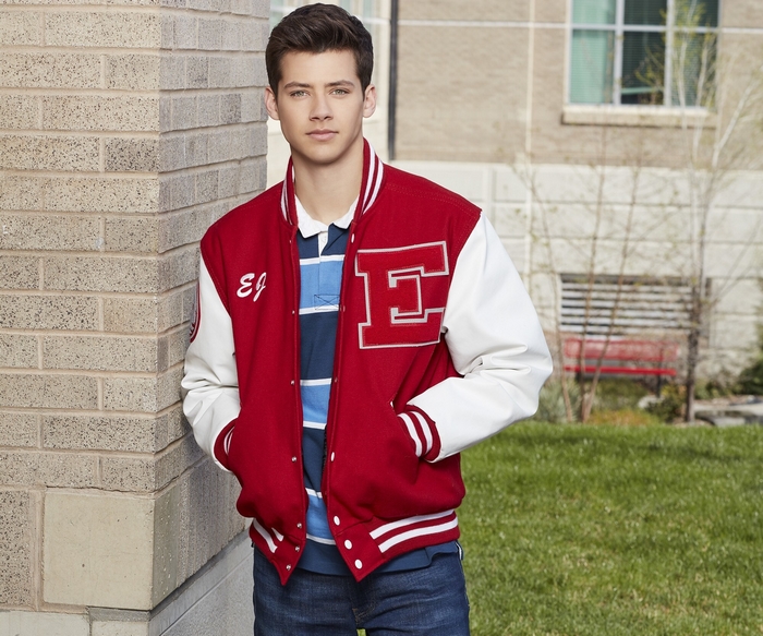 Matt Cornett as EJ Caswell in High School Musical: The Musical: The Series
