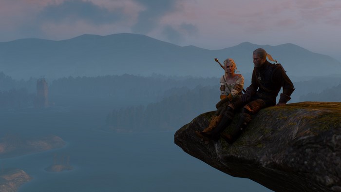 Geralt and Ciri from The Witcher 3: Wild Hunt
