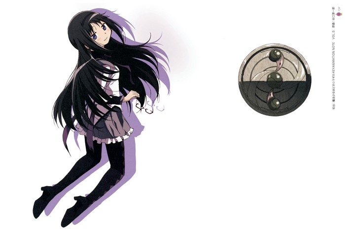 Akemi Homura from Mahou Shoujo Madoka Magica