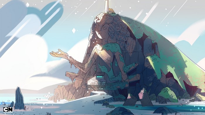 Statue of a multi-armed woman from Steven Universe