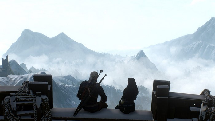Geralt and Yennefer from The Witcher 3: Wild Hunt