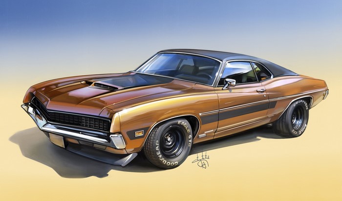 Ford Torino by Aleksandr Sidelnikov