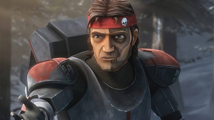 Clone Commando Hunter from Star Wars The Bad Batch