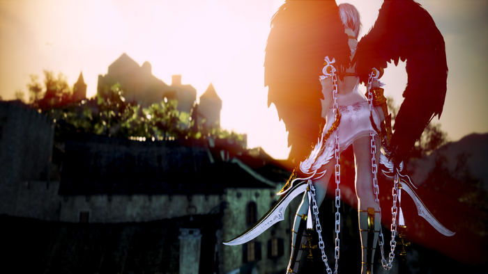 4K Lahn from Black Desert Online with wings
