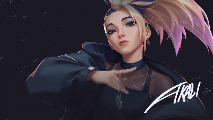 Akali from League of Legends K/DA