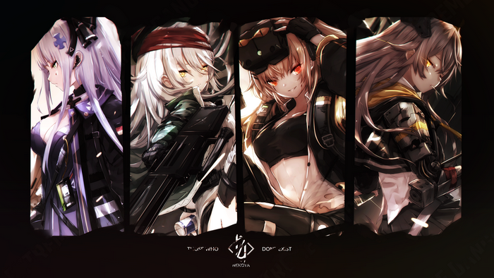 Girls Frontline characters by Nekoyaliu