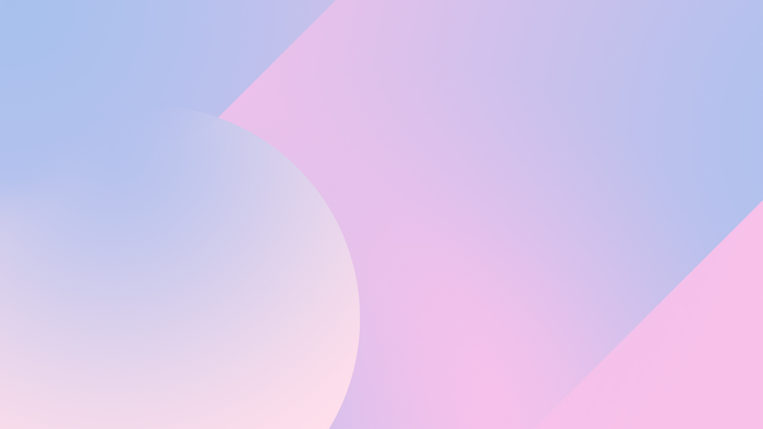 Soft gradient with pastel colors