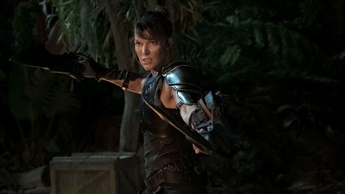 Milla Jovovich as Artemis in Monster Hunter
