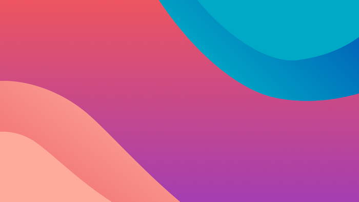 Colorful abstract wavy pattern 4K