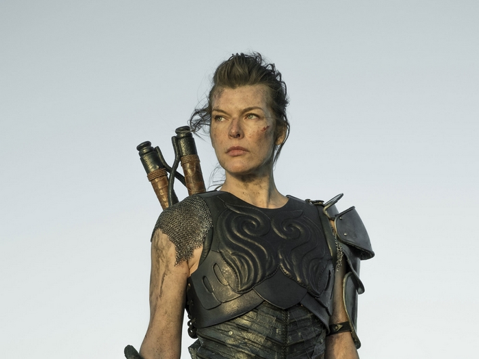 Milla Jovovich as Artemis in Monster Hunter