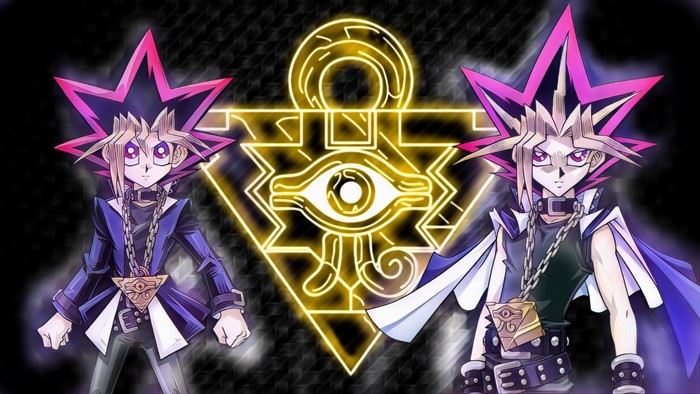 Yami Yugi and Yugi Moto from Yu-Gi-Oh!