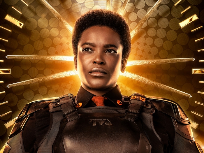 Hunter B-15 from Loki played by Wunmi Mosaku