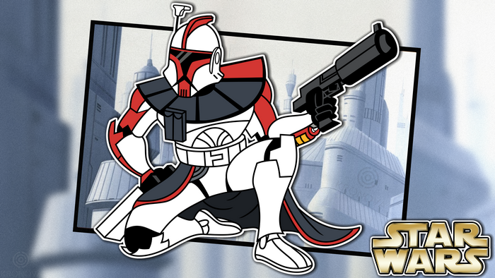 Captain Rex from Star Wars The Clone Wars
