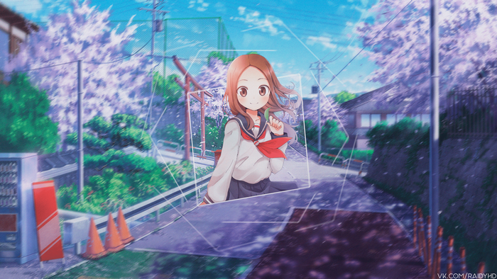 4K Takagi-san from Karakai Jouzu no Takagi-san