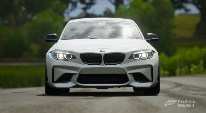 White BMW M2 Competition in Forza Horizon 4