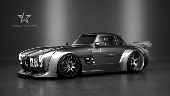 Thebian Concepts Mercedes 300SL Outlaw