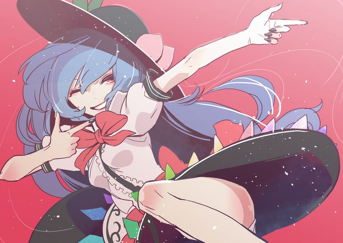 Tenshi Hinanawi from Touhou Project