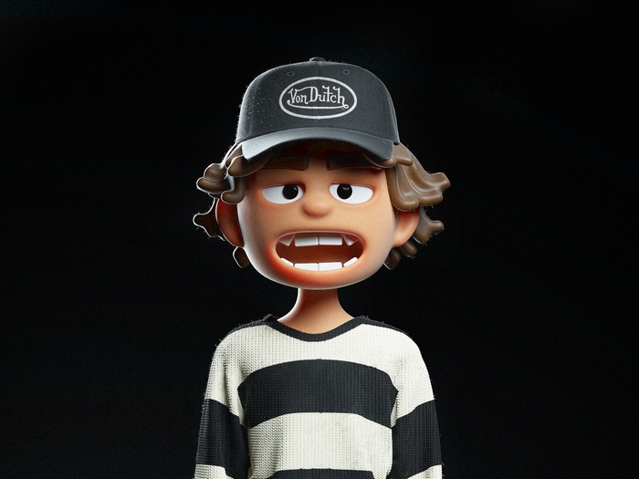 The Kid LAROI Stylish Animated Portrait
