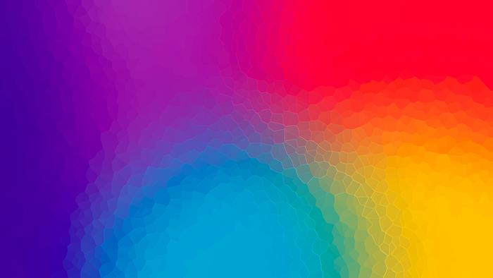 Abstract 4K Rainbow Crystal Texture
