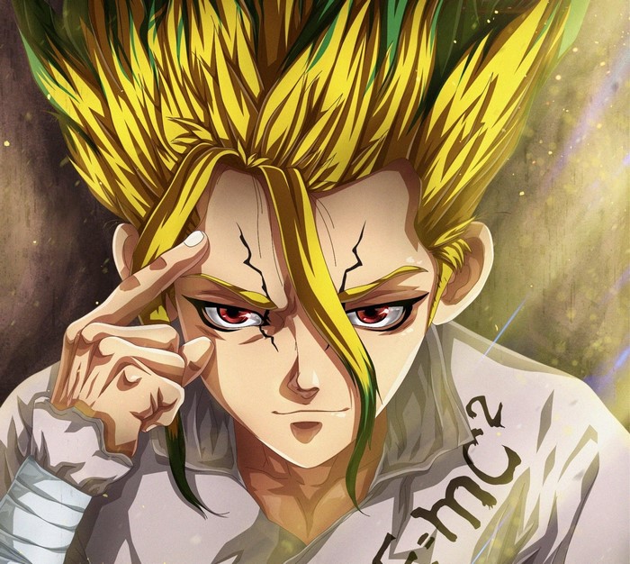 Senkuu Ishigami from Dr. Stone