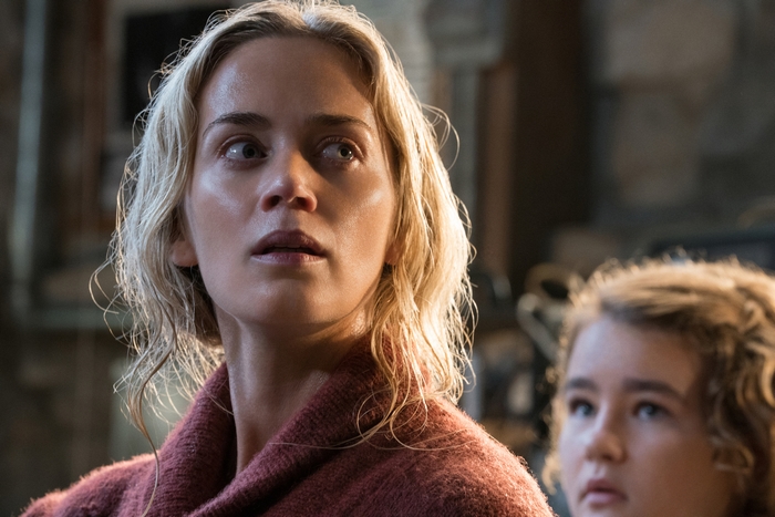 Evelyn Abbott and Regan Abbott in A Quiet Place