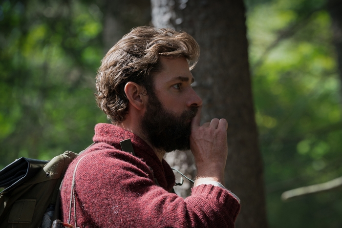 John Krasinski as Lee Abbott in A Quiet Place