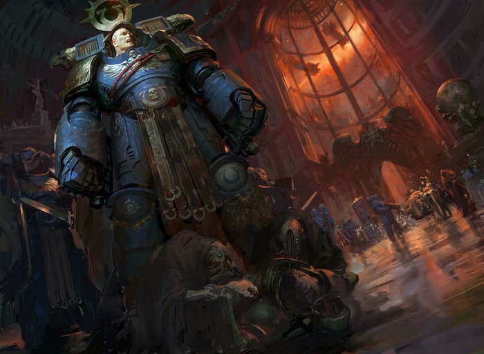 Marneus Calgar from Warhammer 40,000
