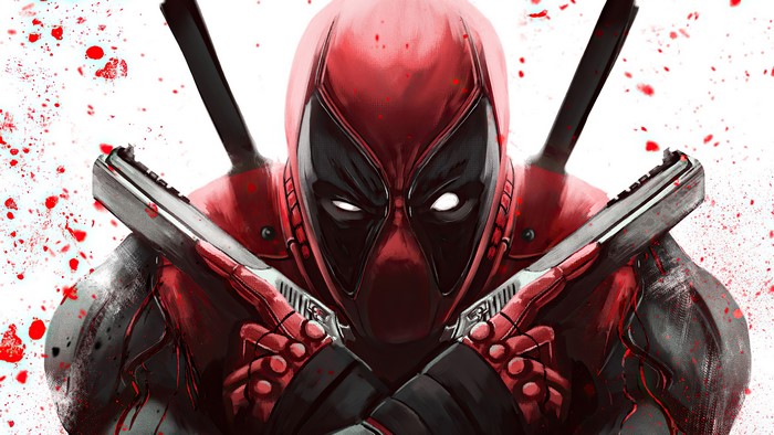 Digital Art of Deadpool from Deadpool 2