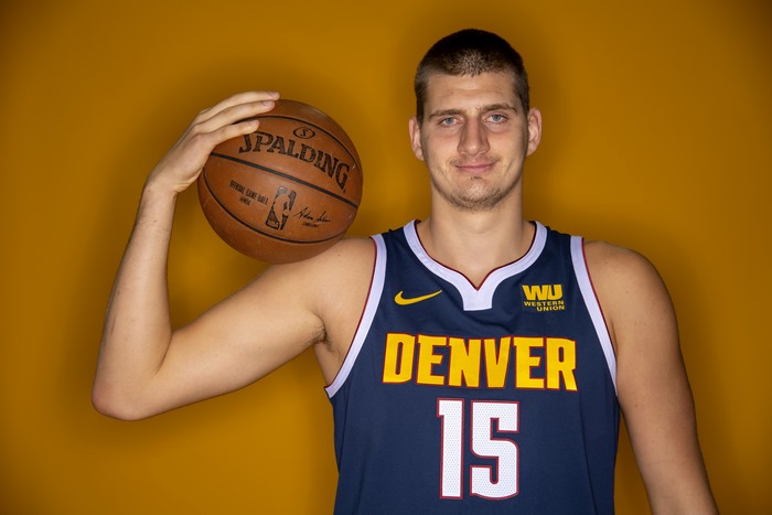 Nikola Jokić 4K Denver Nuggets Basketball Player