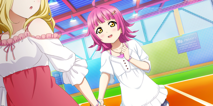 Rina Tennoji and friend from Love Live! Sunshine!!