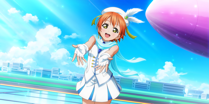 Rin Hoshizora from Love Live! Sunshine!!