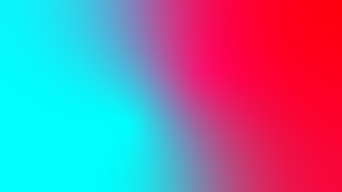 4K Cyan, Purple, and Red Gradient