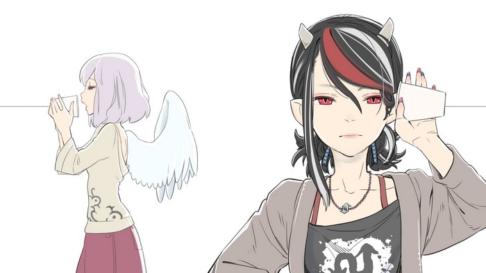 Kijin Seija and Kishin Sagume from Touhou