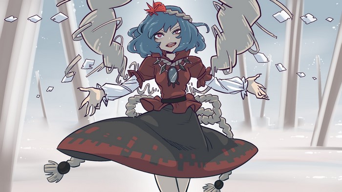 Yasaka Kanako from Touhou