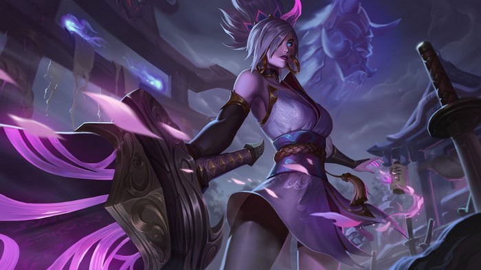 Spirit Blossom Riven from League of Legends