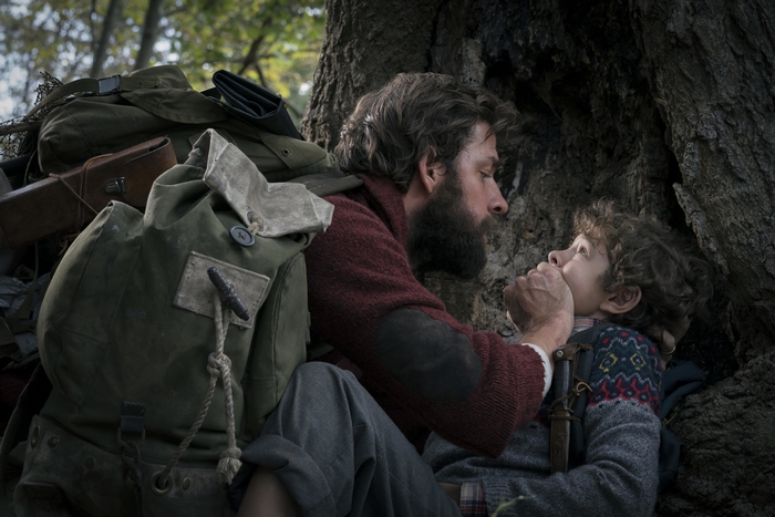 Lee Abbott and Marcus Abbott in A Quiet Place 4K