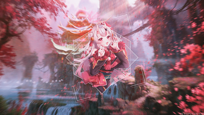 4K Nakiri Ayame from Hololive