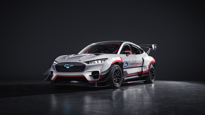 4K Ford Mustang Mach-E GTR race car