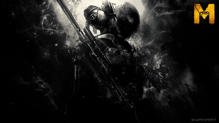 Metro: Last Light character with sniper rifle