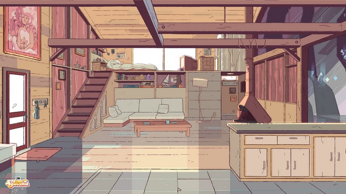 Steven Universe interior scene