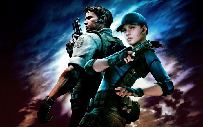 Chris Redfield and Jill Valentine from Resident Evil 5